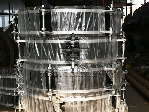 上海駱盈向沙鋼集團供應耐磨橡膠接頭